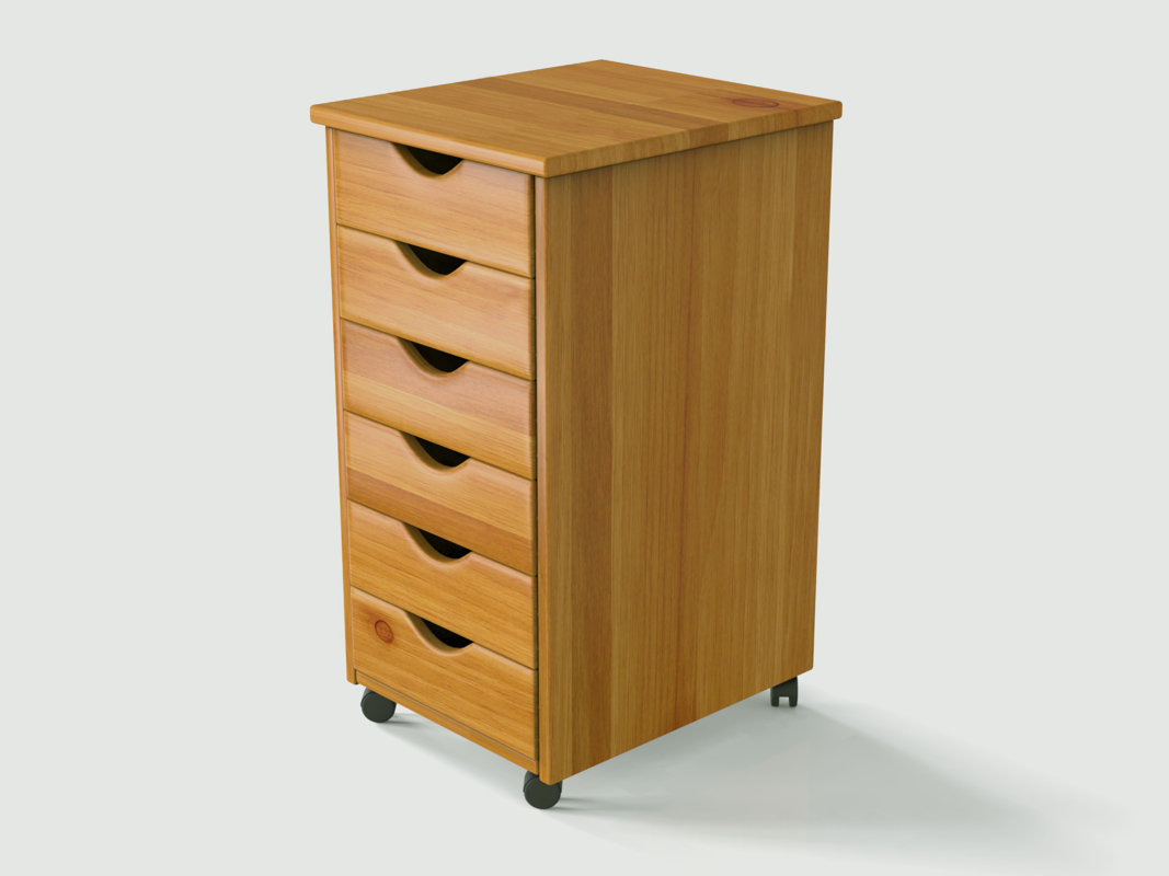 Rebrilliant 6Drawer Mobile Storage Chest & Reviews Wayfair